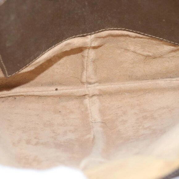 GUCCI GG Supreme Web Sherry Line Shoulder Bag PVC Beige 904 02 047 Auth 91756 - Picture 11 of 15